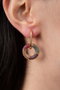 Heliophilia Silver Pendientes de Metal Multicolor con Circonitas CKP9246